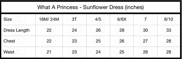 Sunflower Dress (make-to-order)