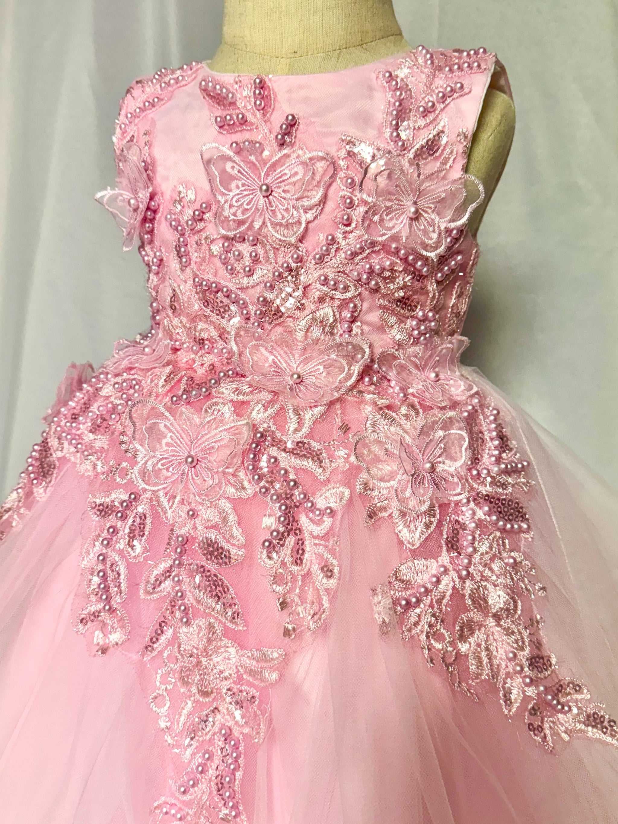 Pink Butterfly Dress – What A Princess LLC Pink Butterfly Dress – What A Princess LLC