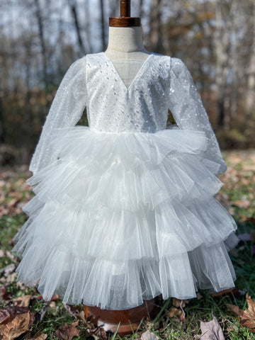 Kalena Dress. White