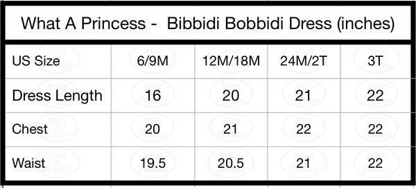 Bibbidi Bobbidi Dress. Blue