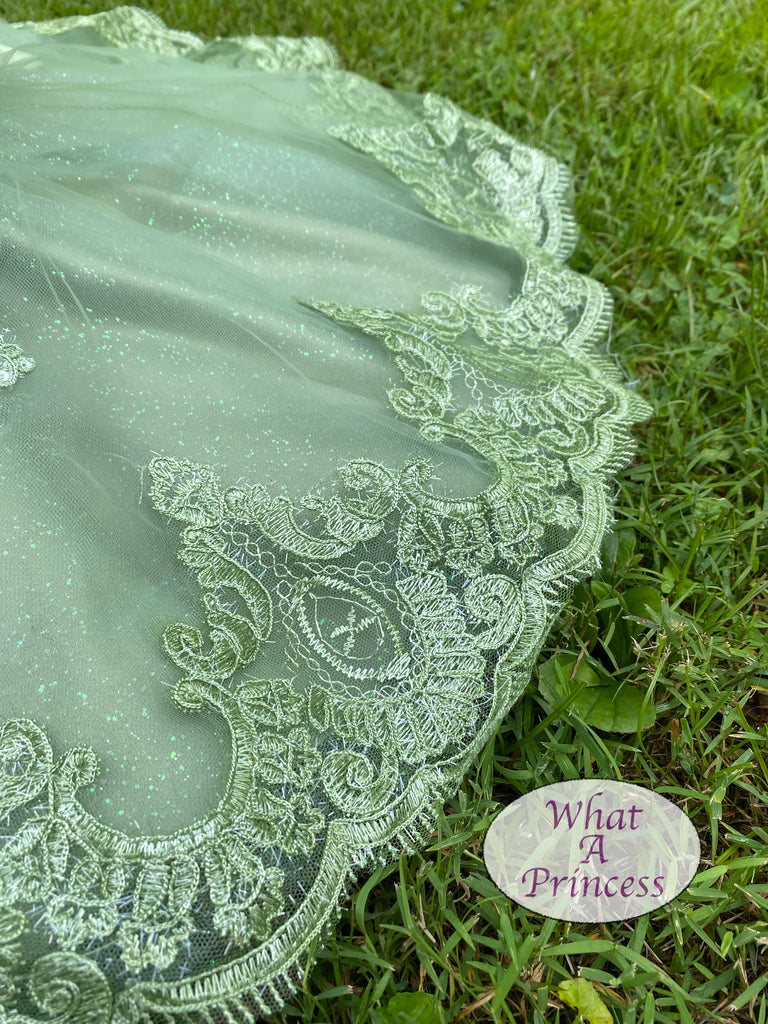 Georgia Dress. Green What A Princess LLC Georgia Dress. Green What A Princess LLC